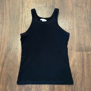 Black Sleeveless Women's Top